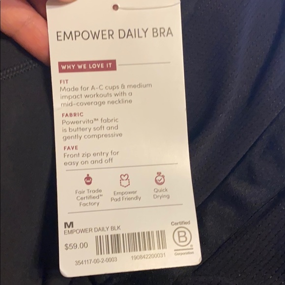 Athleta Empower Daily Bra - Picture 4 of 7